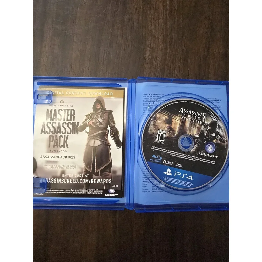 Assassin's Creed: Syndicate for Playstation 4 With Manual